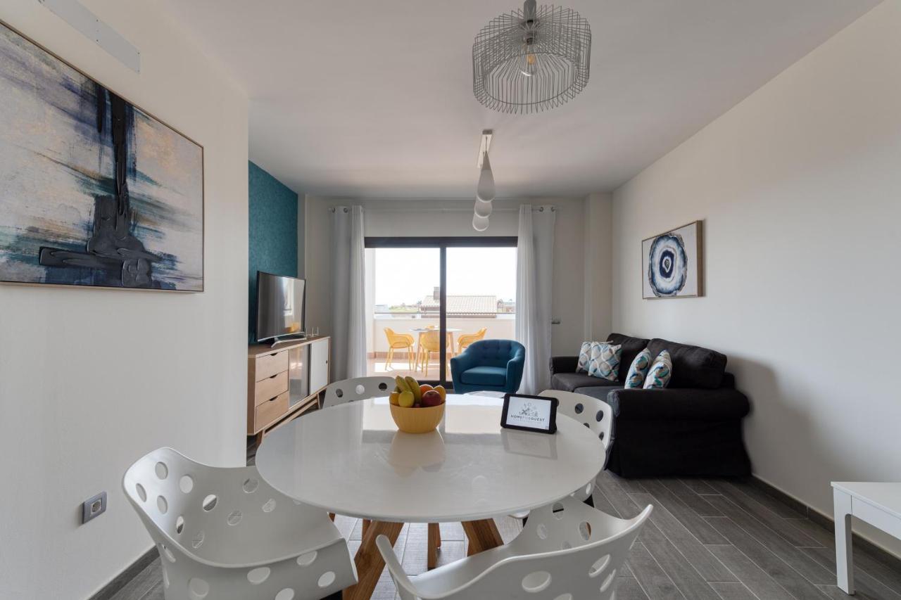 Homeforguest Apartamento En Residencia De Lujo Con Terraza Y Piscina La Guirra 외부 사진